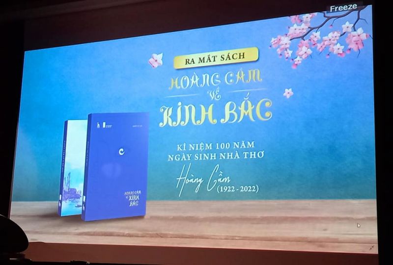 KỶ NIỆM NGÀY SINH THỨ 100 CỦA THI SĨ MIỀN KINH BẮC: HOÀNG CẦM.