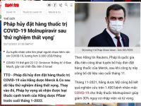 VỀ THUỐC ĐIỀU TRỊ COVID