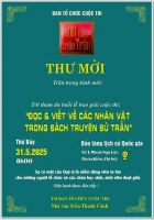 LỄ TỔNG KẾT VÀ TRAO GIẢI